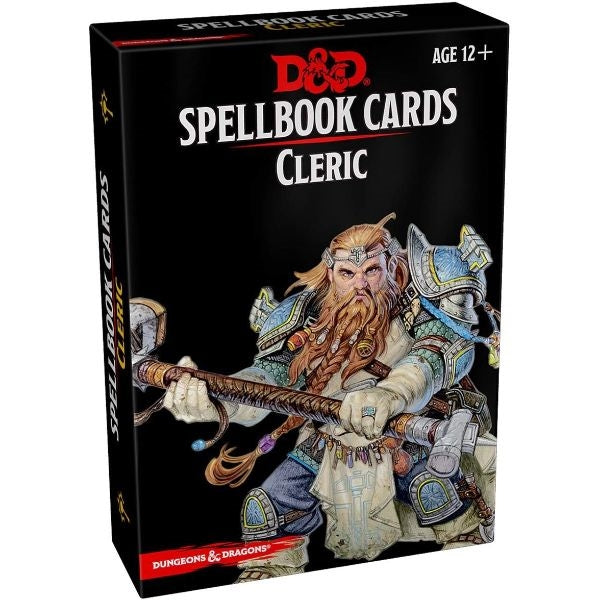 Dungeons & Dragons Spellbook Cards: Cleric Game – October 30