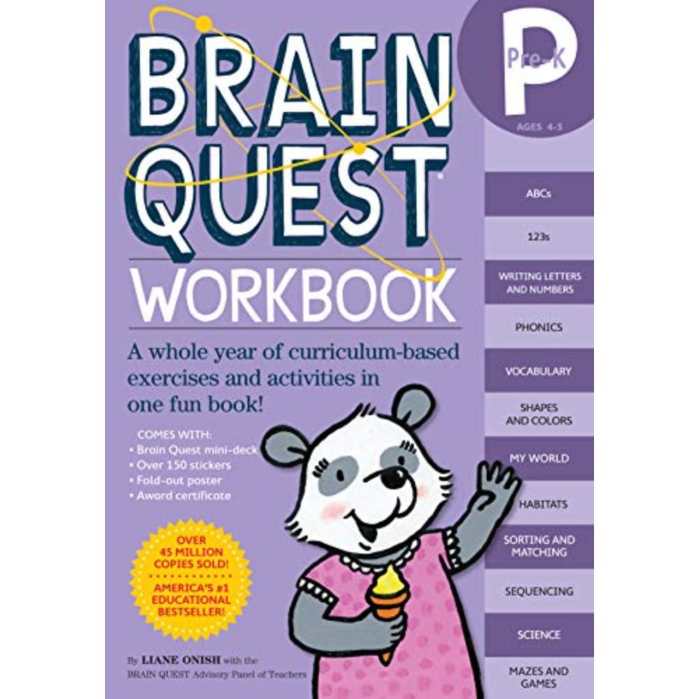 Brain Quest Workbook Pre-Kindergarten