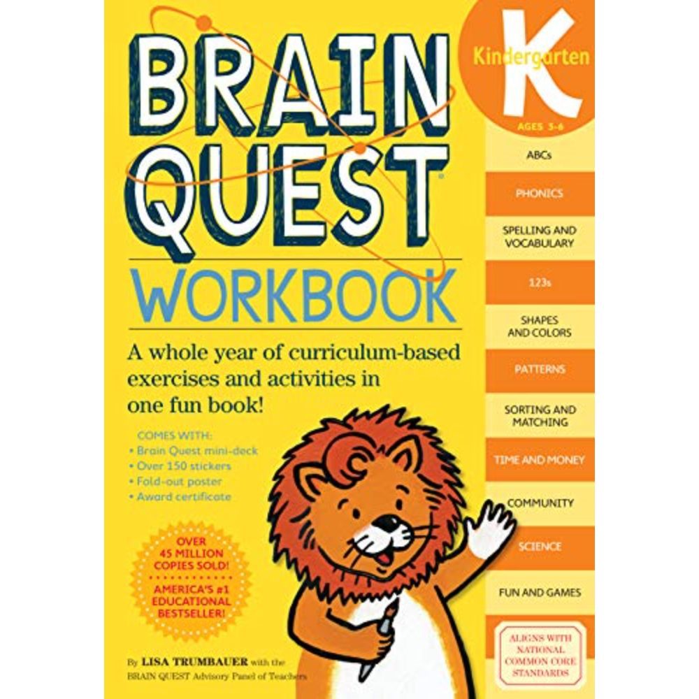Brain Quest Workbook Kinder