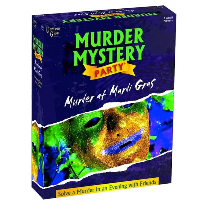 Murder Mystery Party Game - Murder at Mardi Gras