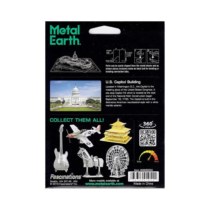 Metal Earth 3D Metal Model - US Capitol Building