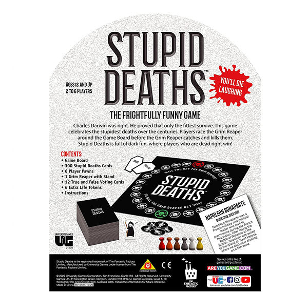 Stupid Deaths - The Frightfully Funny Game