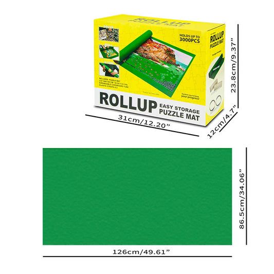 Roll Up Puzzle Mat - Holds up to 3000 Pieces - Puzzle not Included