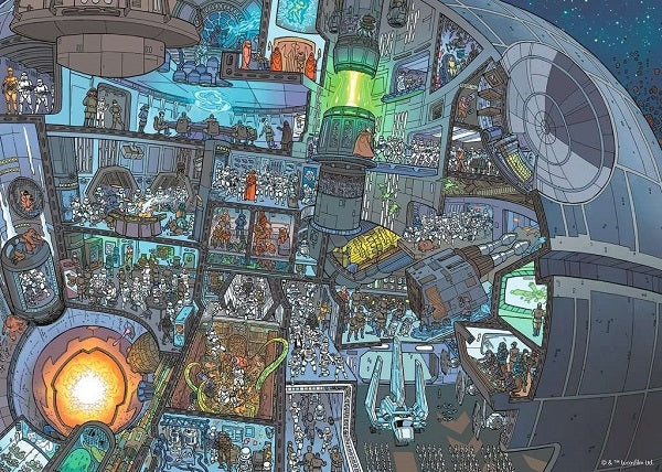 Star Wars: Where's Wookie - Jigsaw Puzzle - 1000 pcs
