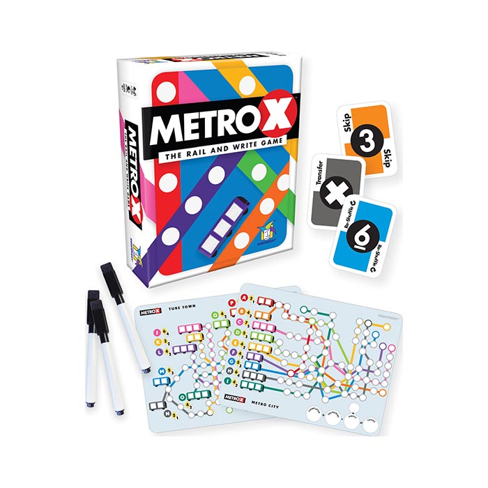 Metro X - The Rail & Write Game