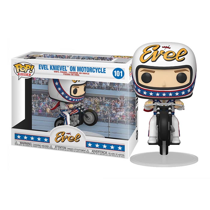 Funko Pop! Evel Knievel on Motorcycle
