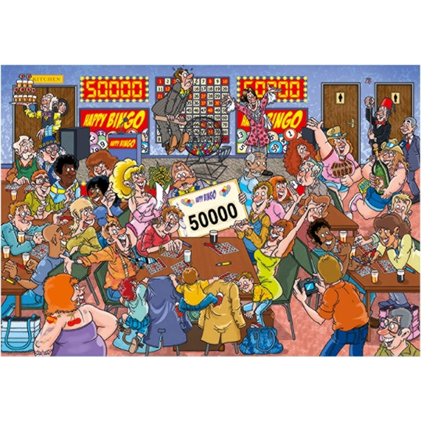 Jumbo Wasgij Mystery 19 - Bingo Blunder 1000 Pieces Jigsaw Puzzle