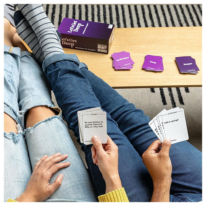 Let's Get Deep - The Relationship Game Full Of Questions For Couples
