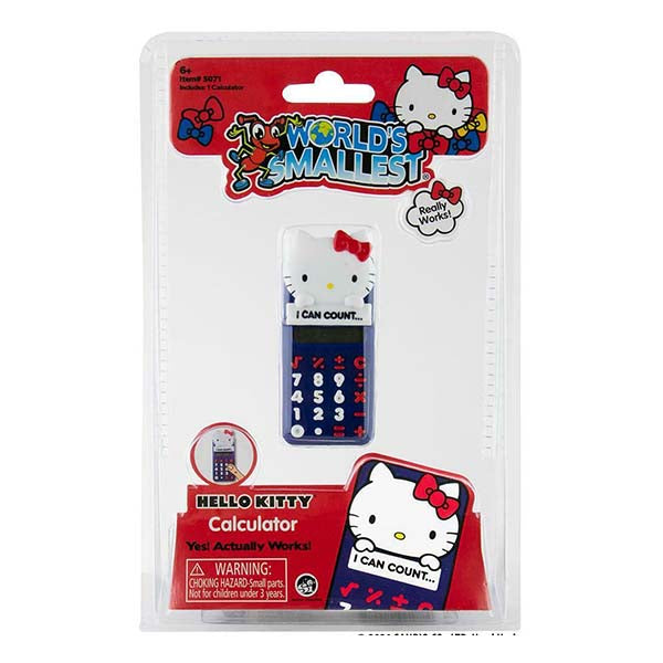 World's Smallest Hello Kitty® Calculator