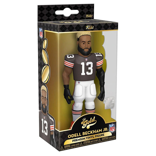 Funko Pop! NFL Football Odell Beckham Jr. Cleveland Browns 5" Gold Premium