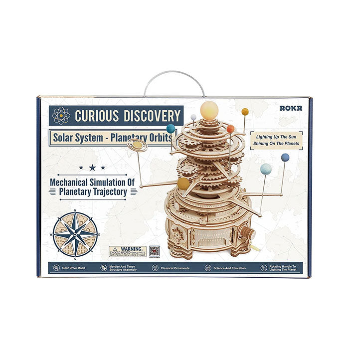 ROKR Mechanical Orrery 3D Wooden Puzzle - 316 PCS