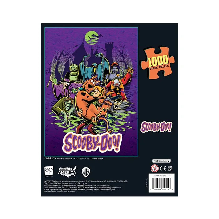 Puzzle Scooby-Doo "Zoinks!" 1000 Piece Jigsaw Puzzle