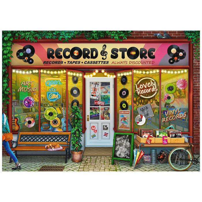 Ravensburger Vintage Vinyl 1000 Piece Jigsaw Puzzle