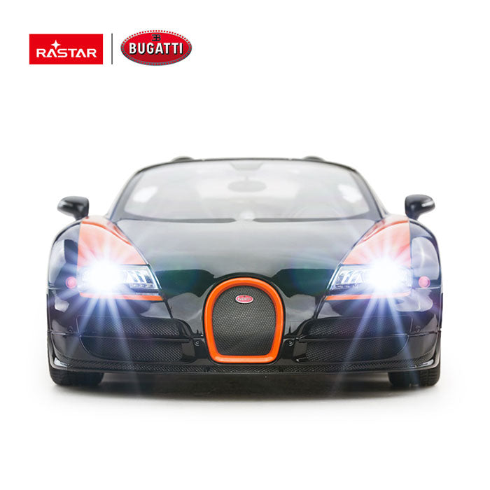 R/C Bugatti Sport Black - Orange 1.14