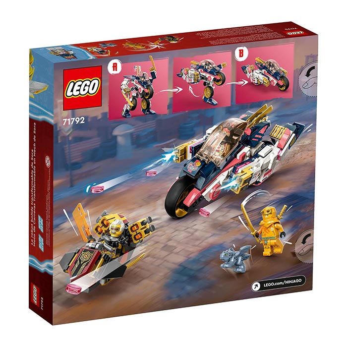 LEGO Ninjago Sora's Transforming Mech Bike Racer 384 PCS