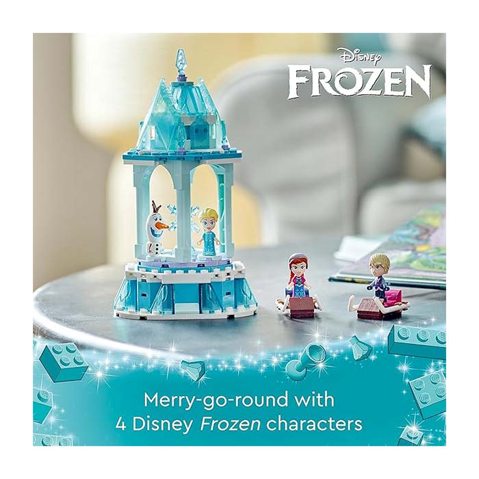 LEGO Disney Frozen Anna and Elsa's Magical Carousel 175 Pcs