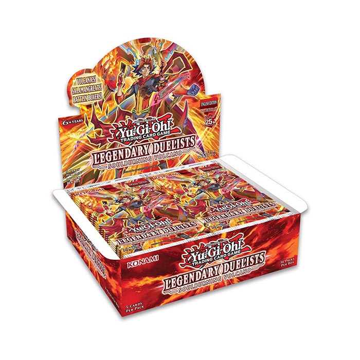 Yu-Gi-Oh! TCG: Legendary Duelists Soulburning Volcano Booster Box