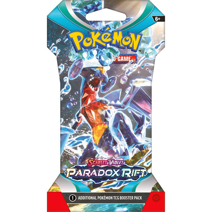 POKEMON TCG: Sleeved Pokemon SV4 Paradox Rift Box