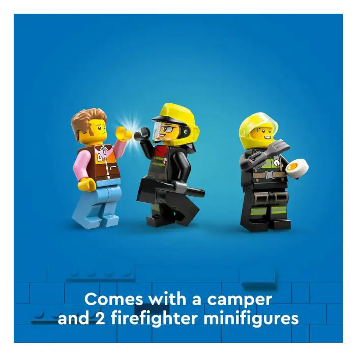 LEGO City 4x4 Fire Truck with Rescue Boat 301 PCS 5+