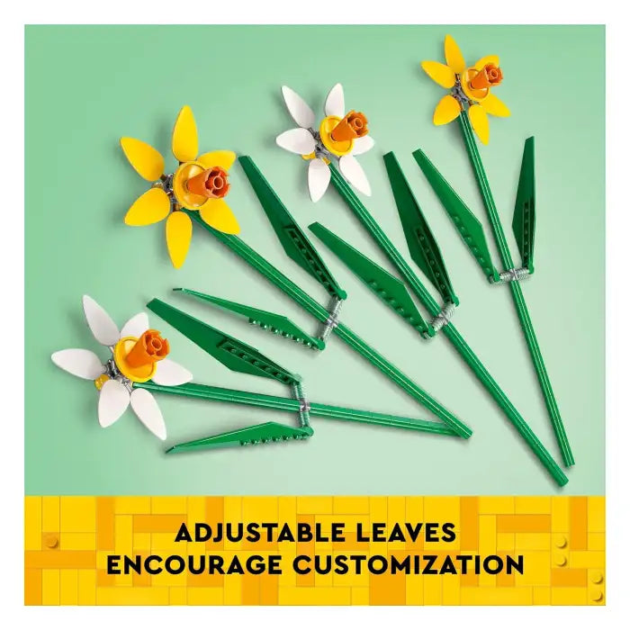 LEGO Yellow and White Daffodils 216 Pieces