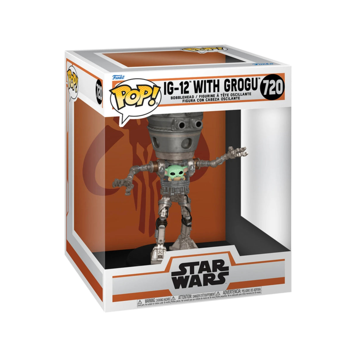 Funko Pop! Star Wars: IG-12 With Grogu