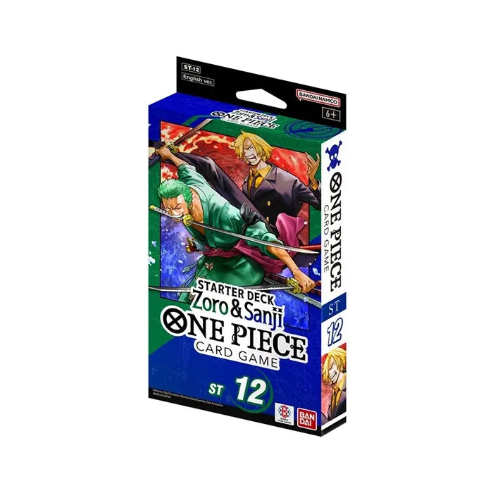 One Piece Card Game ST12 Starter Display Zoro, Sanji