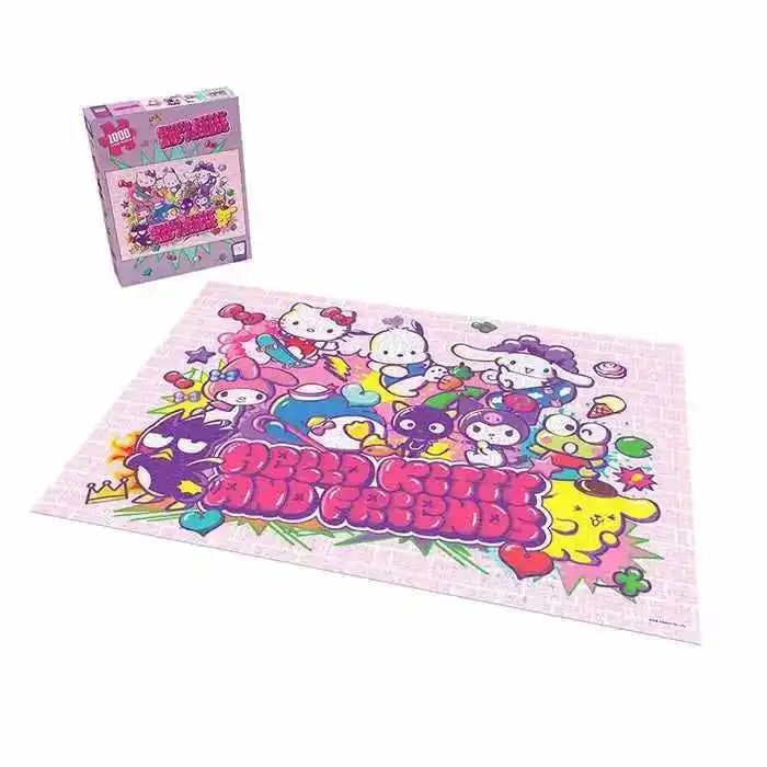 USAOPOLY Hello Kitty And Friends Tokyo Skate Puzzle 1000 Pieces