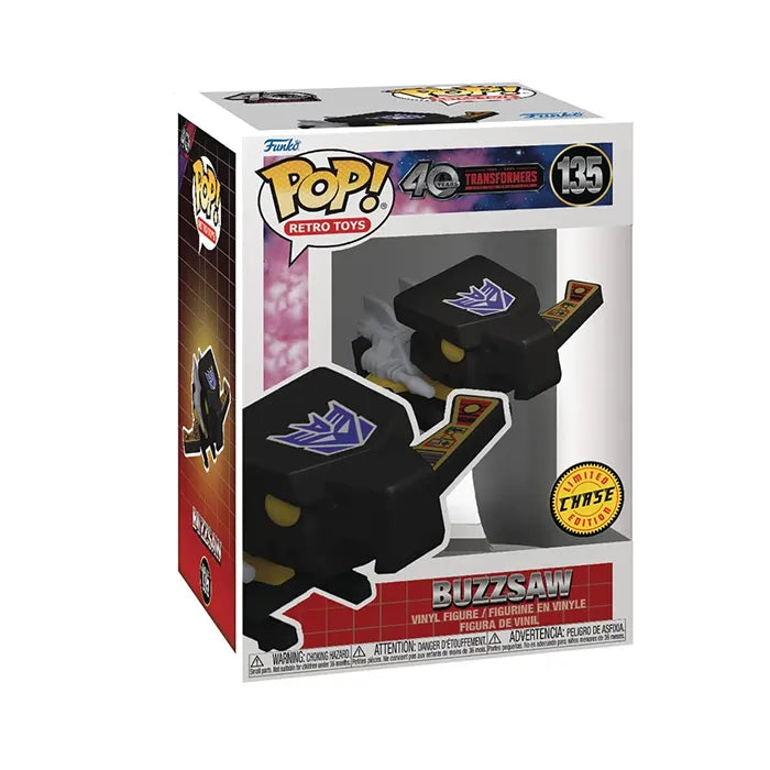 Funko Pop! Retro Toys Transformers Generation 1 Laserbeak - Chase Edition