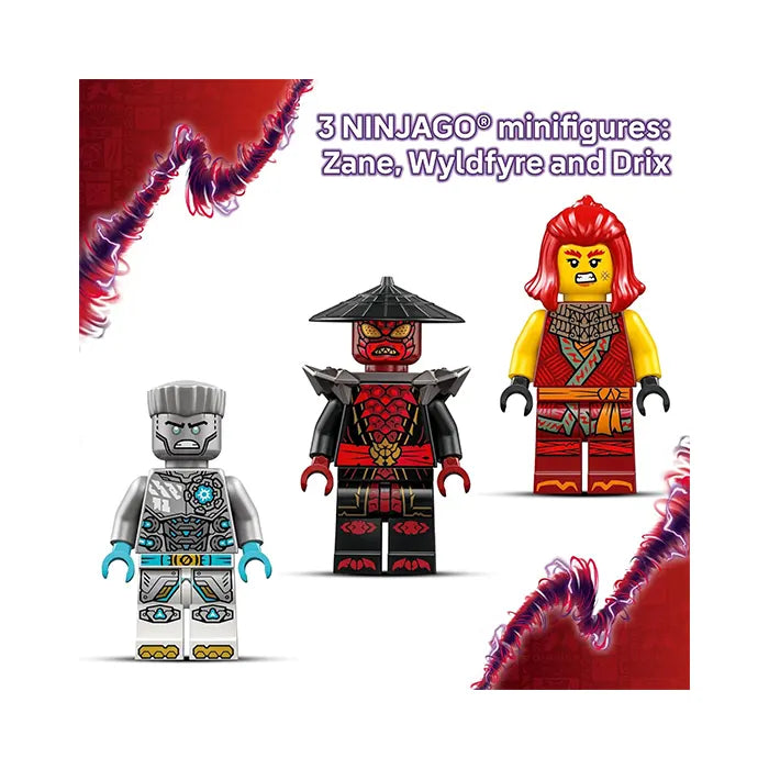 LEGO NINJAGO Zane's Battle Suit Mech 92 Pieces