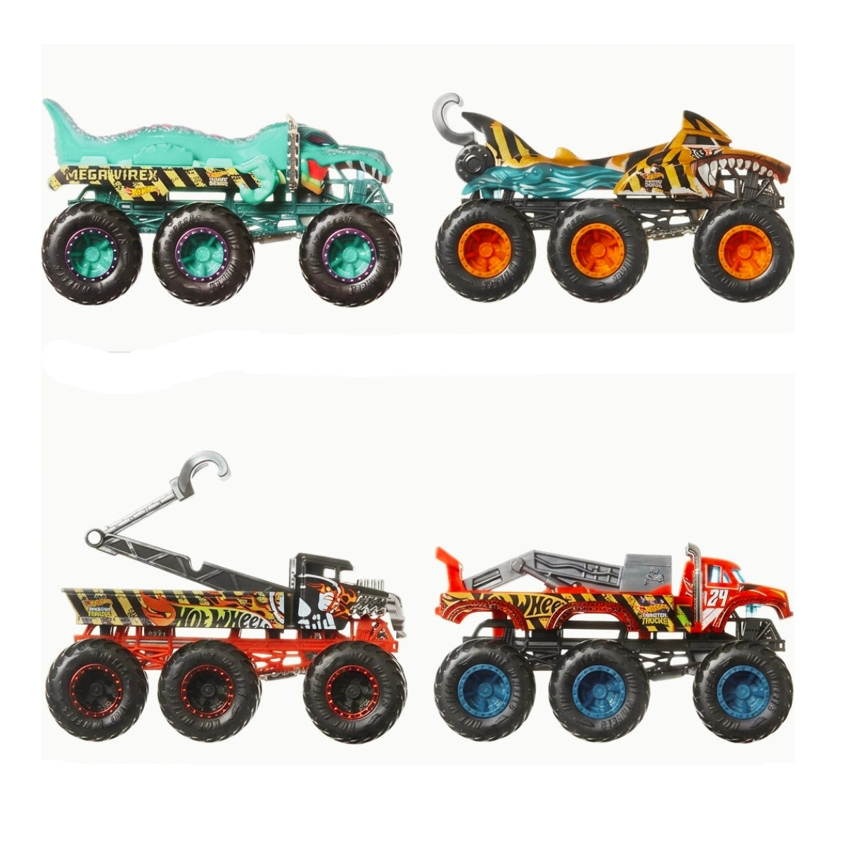Hot Wheels Big Rigs Monster Truck 1:64 Die-Cast Vehicle