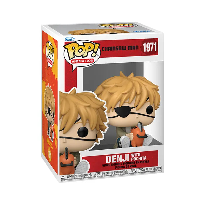 Funko Pop! Animation Chainsaw Man Denji with Pochita
