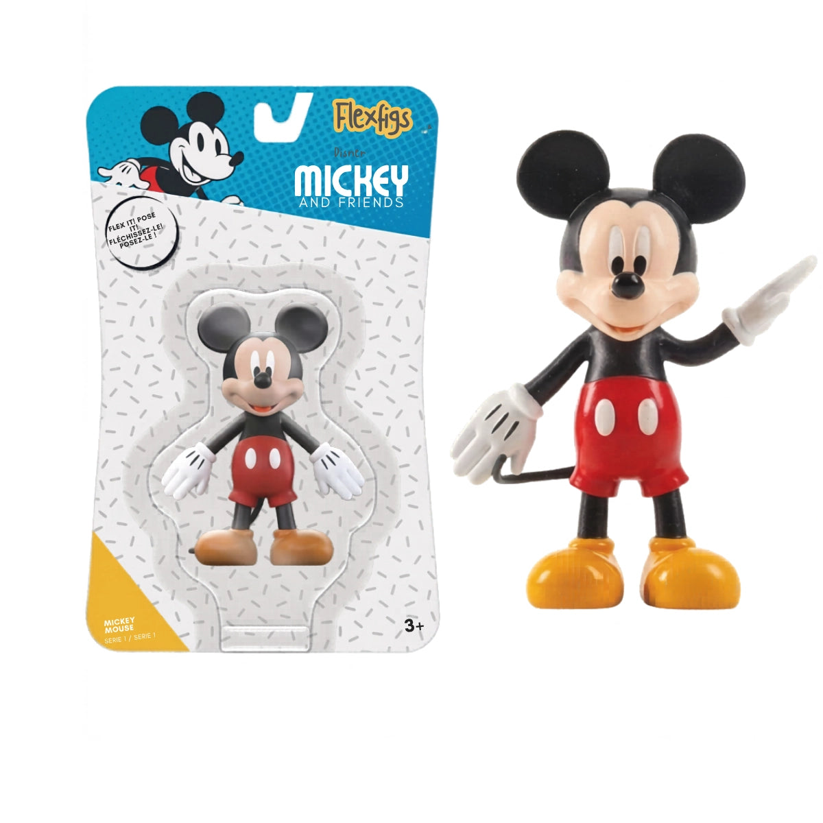 Flexfigs Disney Mickey & Friends Bendable Figure Assortment