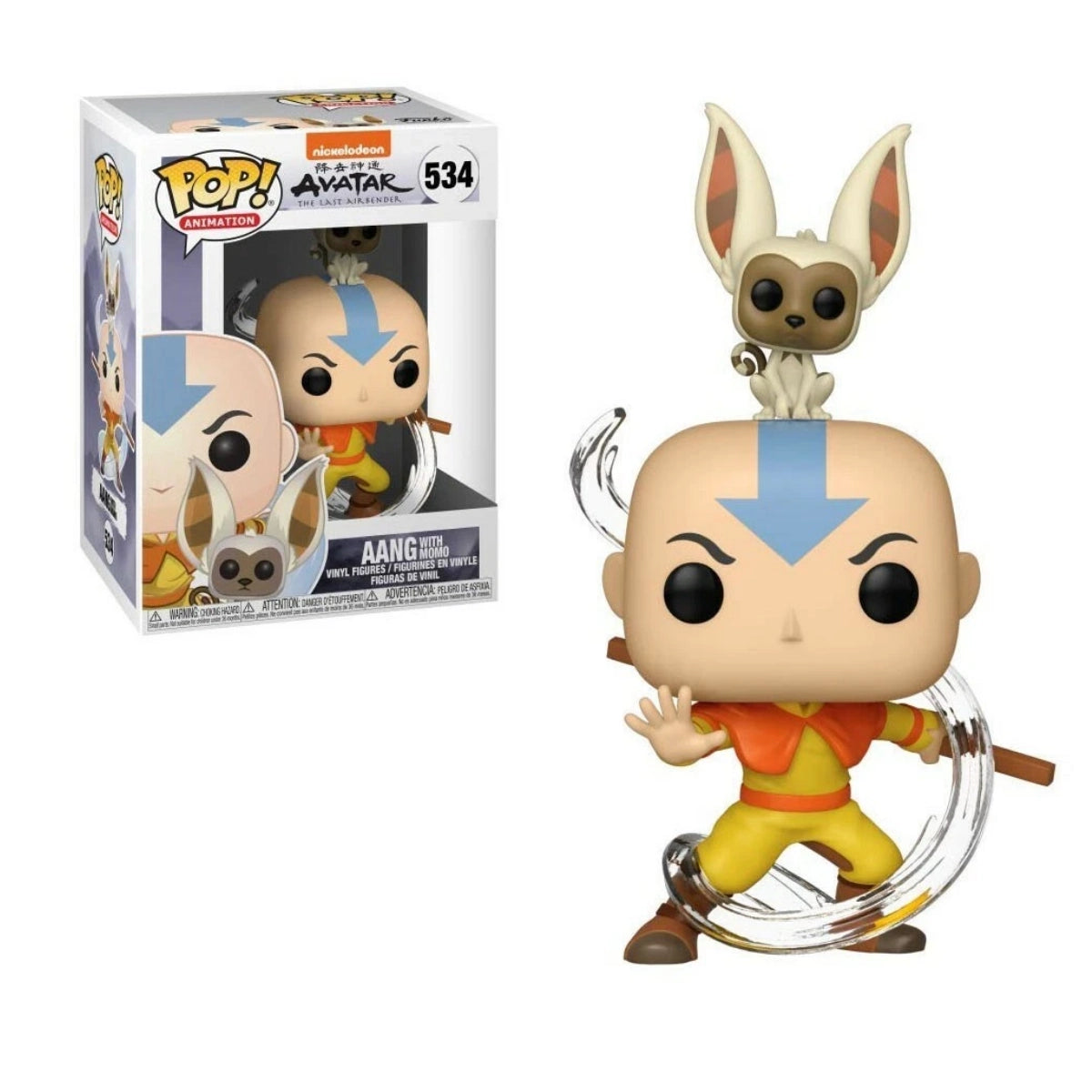 Funko POP! Animation: Avatar The Last Airbender - Aang (2026 Edition) Vinyl Figure