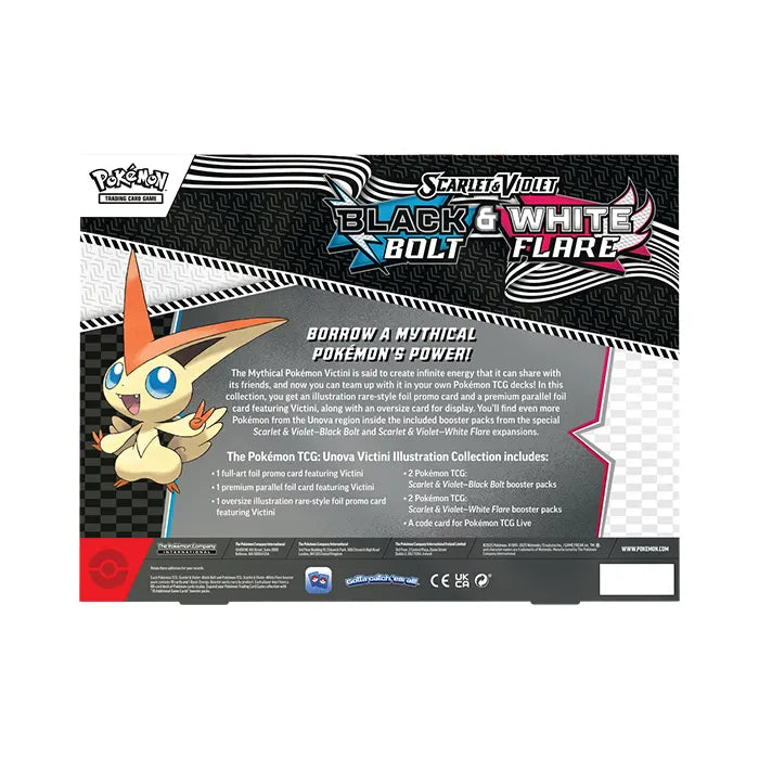 Pokemon TCG Scarlet & Violet 10.5 Unova Victini Illustration Collection