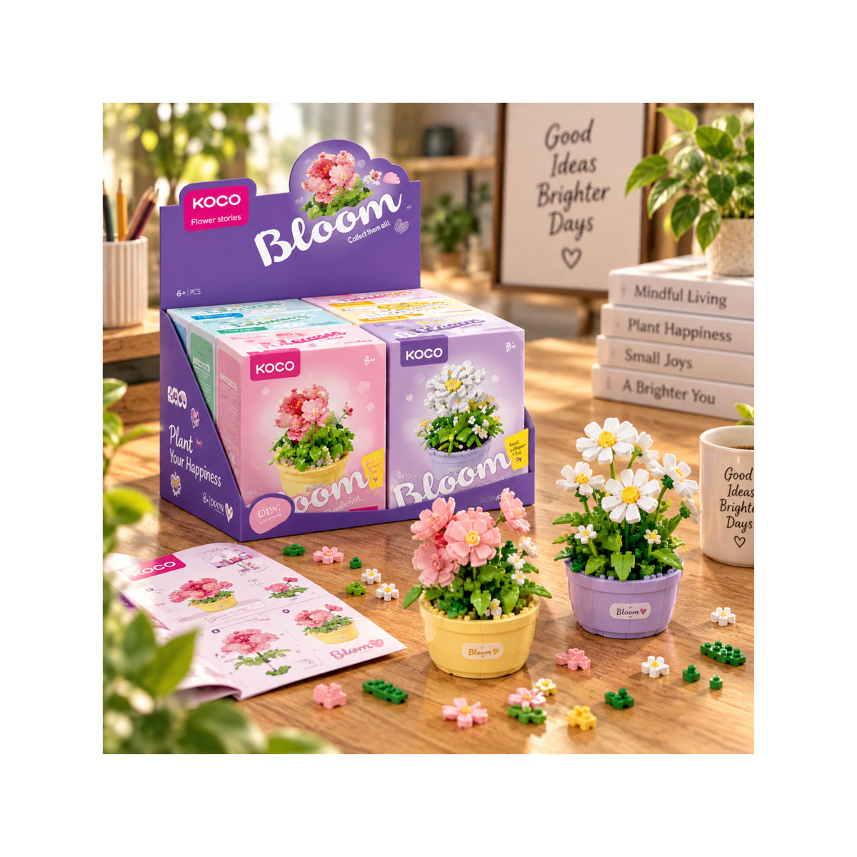 Potted Plant Building Blocks