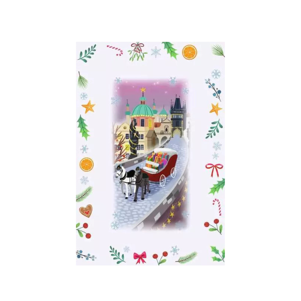 Advent Calendar 24-Day 52-Piece Jigsaw Puzzle Set