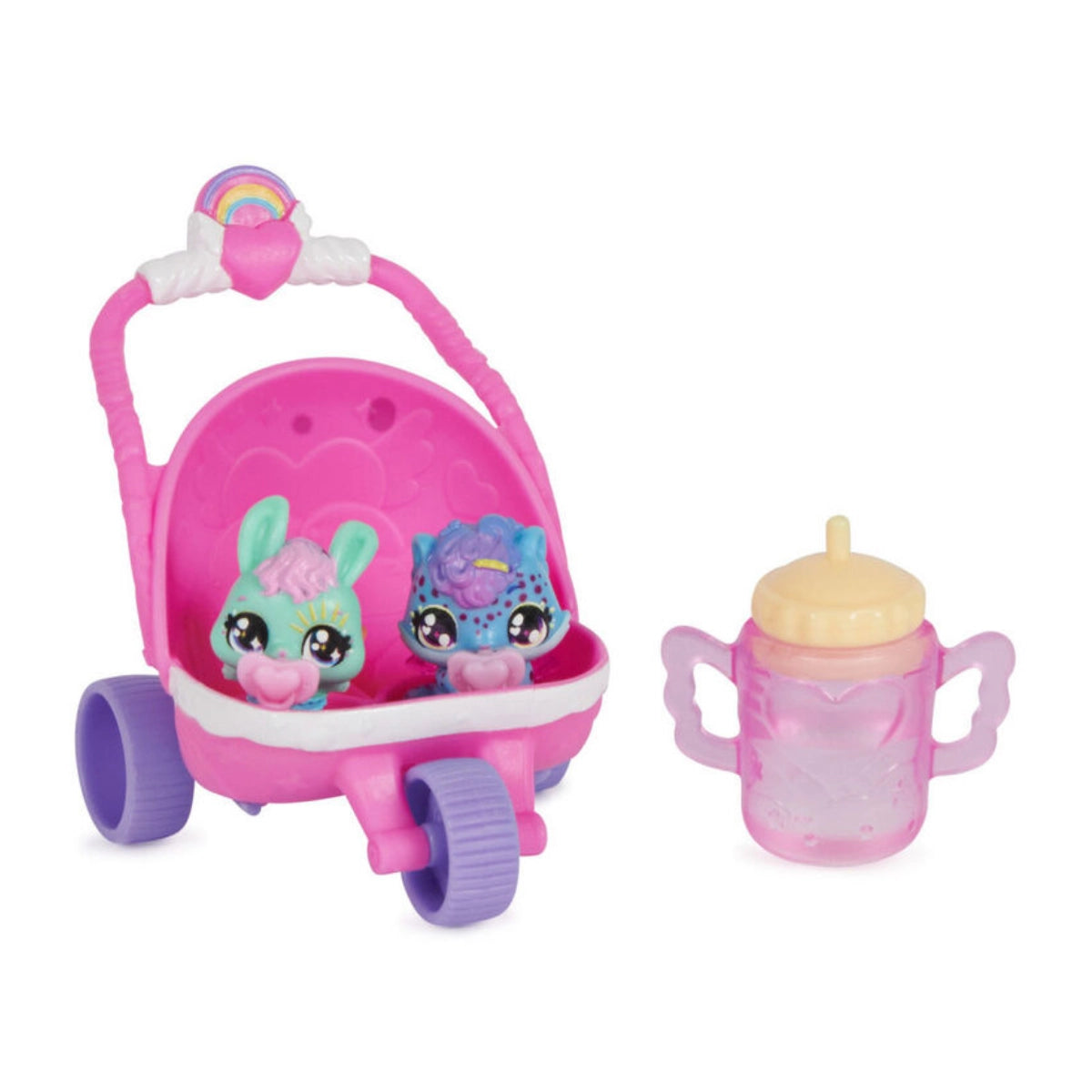 Hatchimals Hatch N Stroll Playset S1 – Stroller with Surprise Hatch Figures