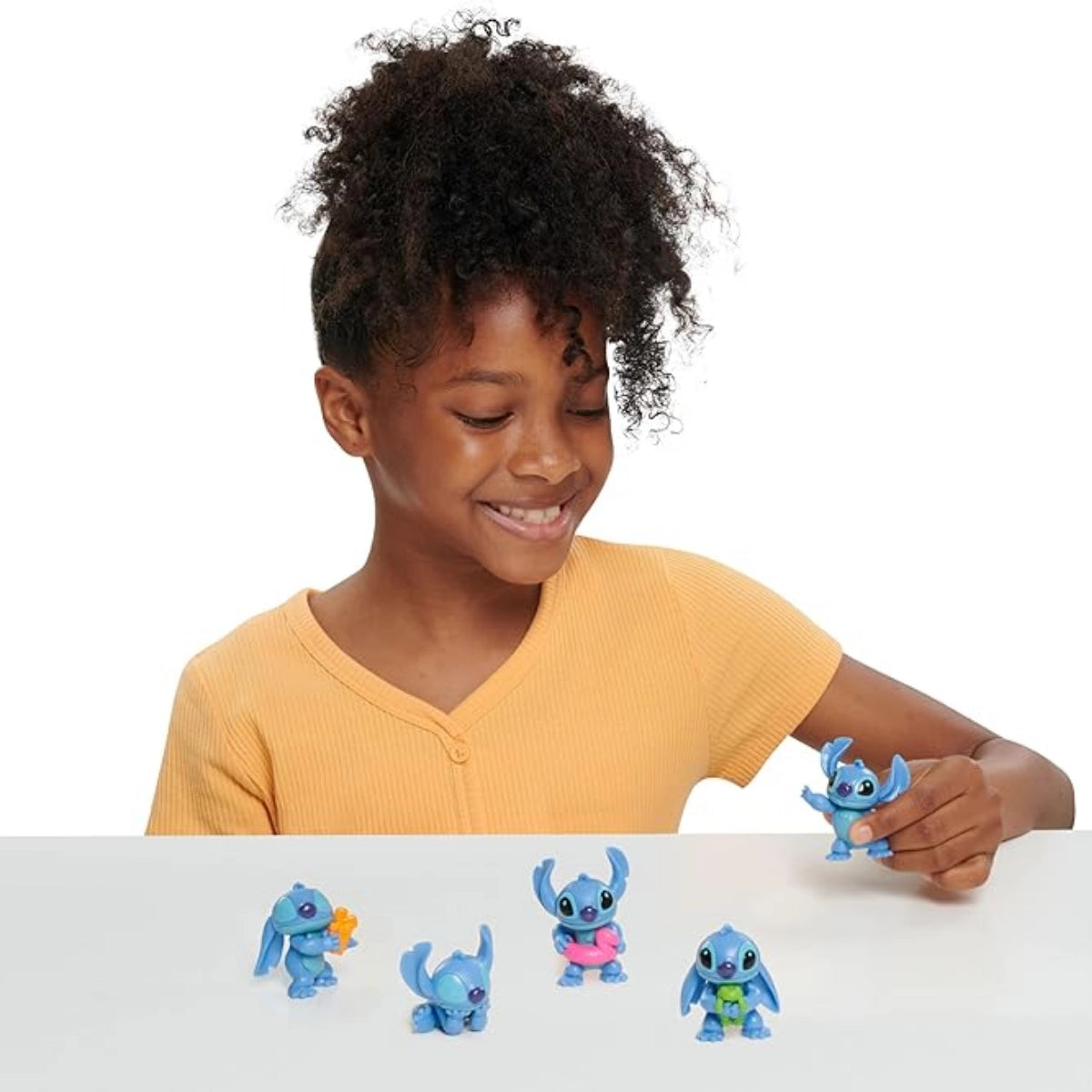 Disney Stitch 5-Pack Figure Set on Blister – Lilo & Stitch Character Toy Figures