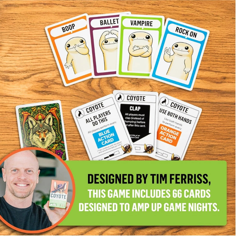 Coyote by Tim Ferriss and Exploding Kittens