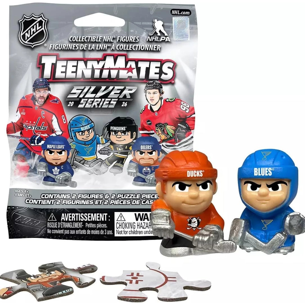 Teenymates 2026 NHL Silver Series Hockey Figures