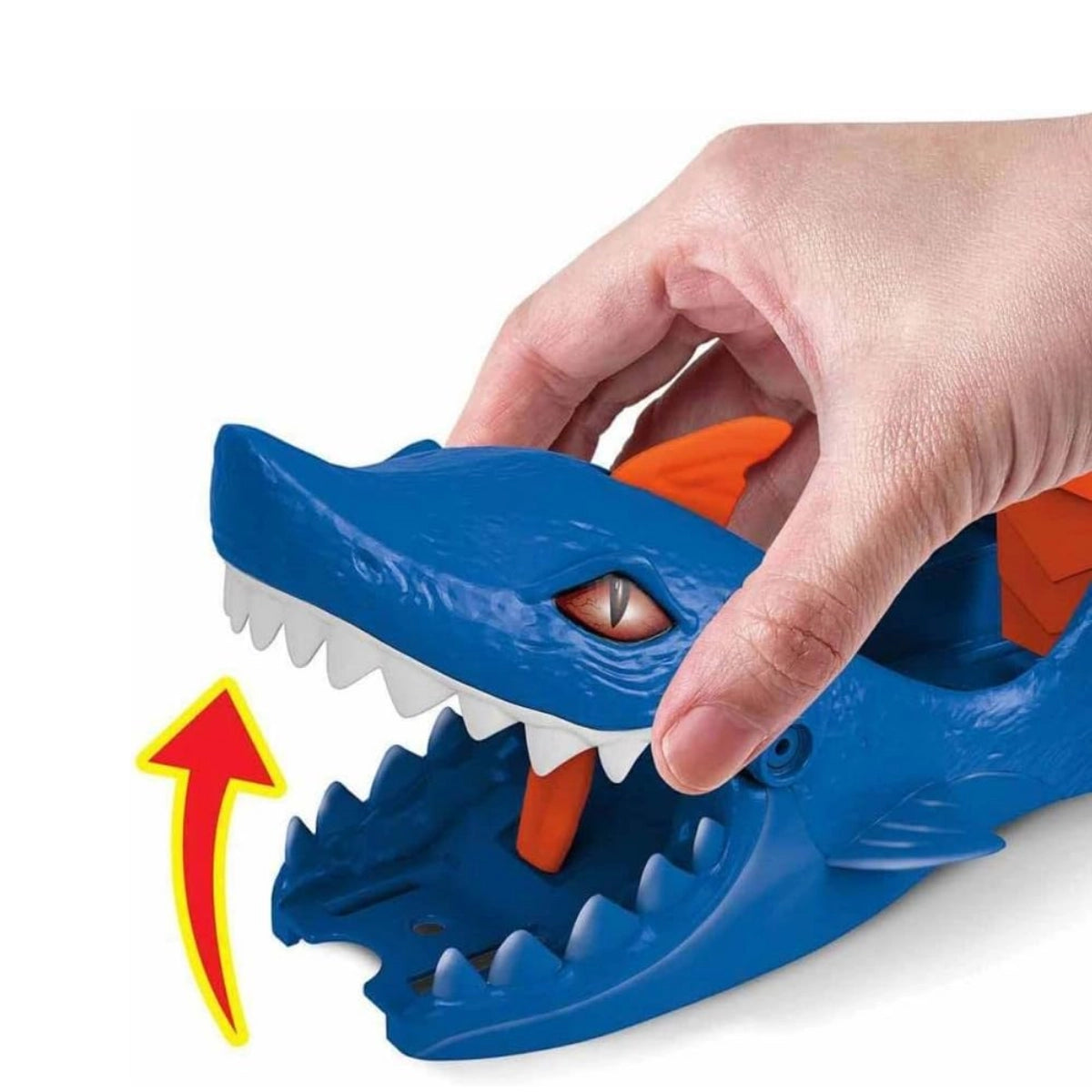 Hot Wheels City Nemesis Launcher Playset – Shark & T-Rex Car Challenge
