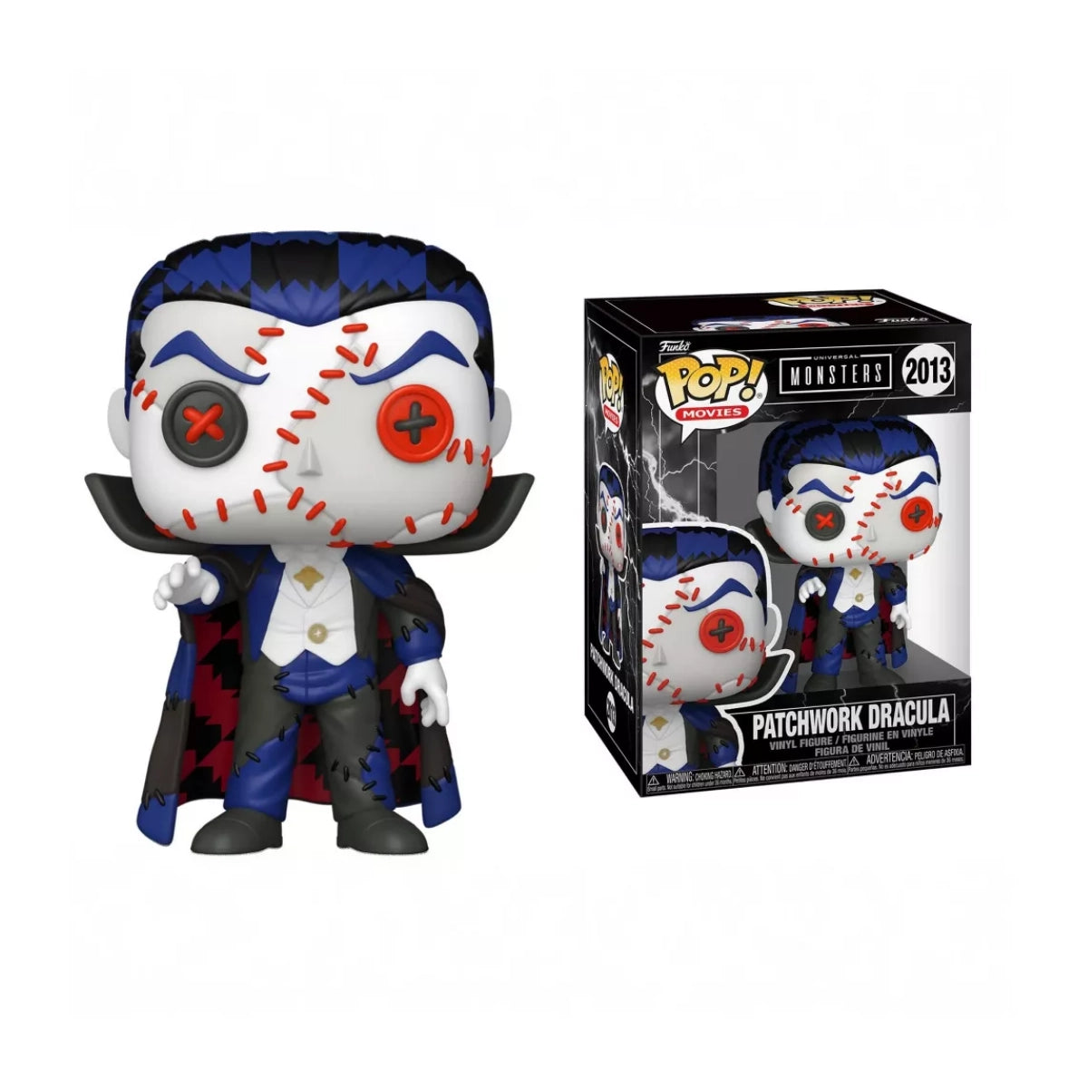 Funko Pop! Movies: Universal Monsters - Dracula (Patchwork Edition)