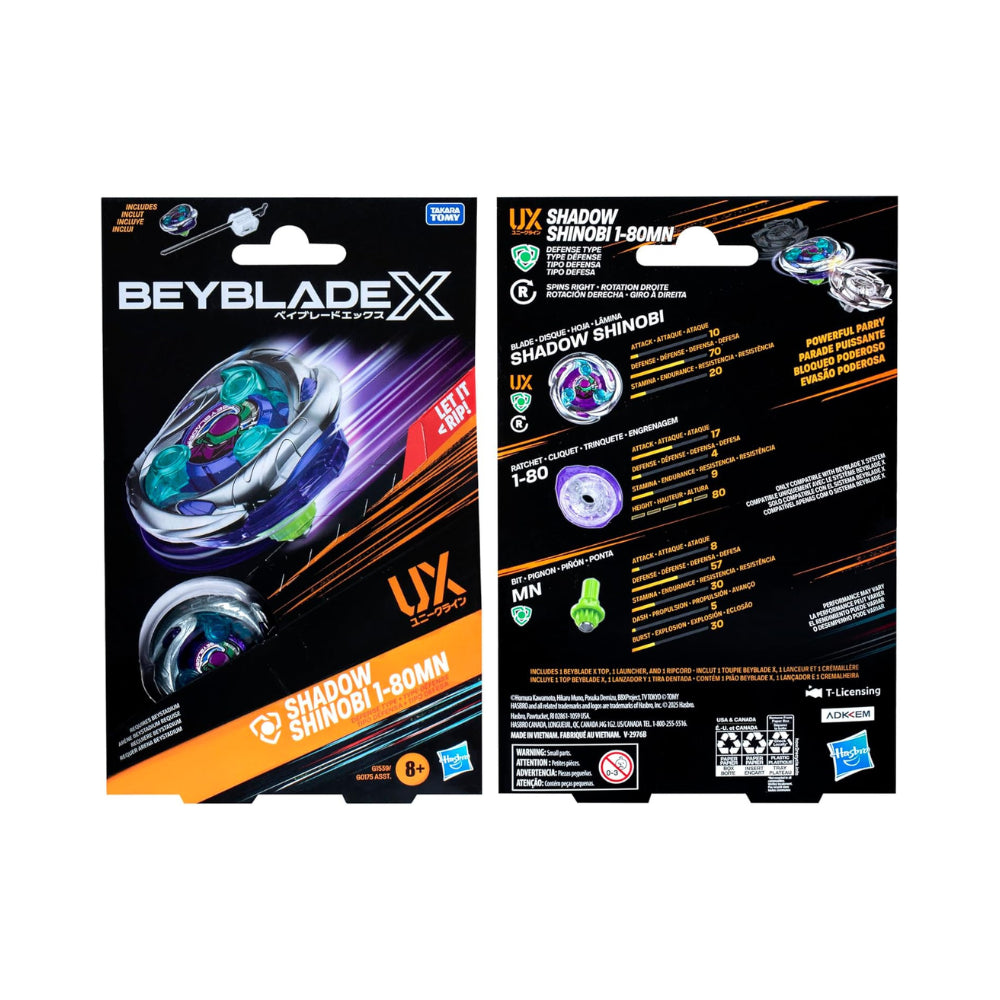 Beyblade X Shadow Shinobi