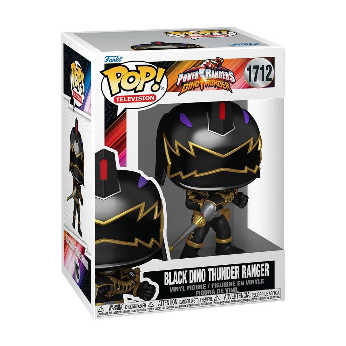 Funko Pop! Television: Power Rangers - Black Dino Ranger