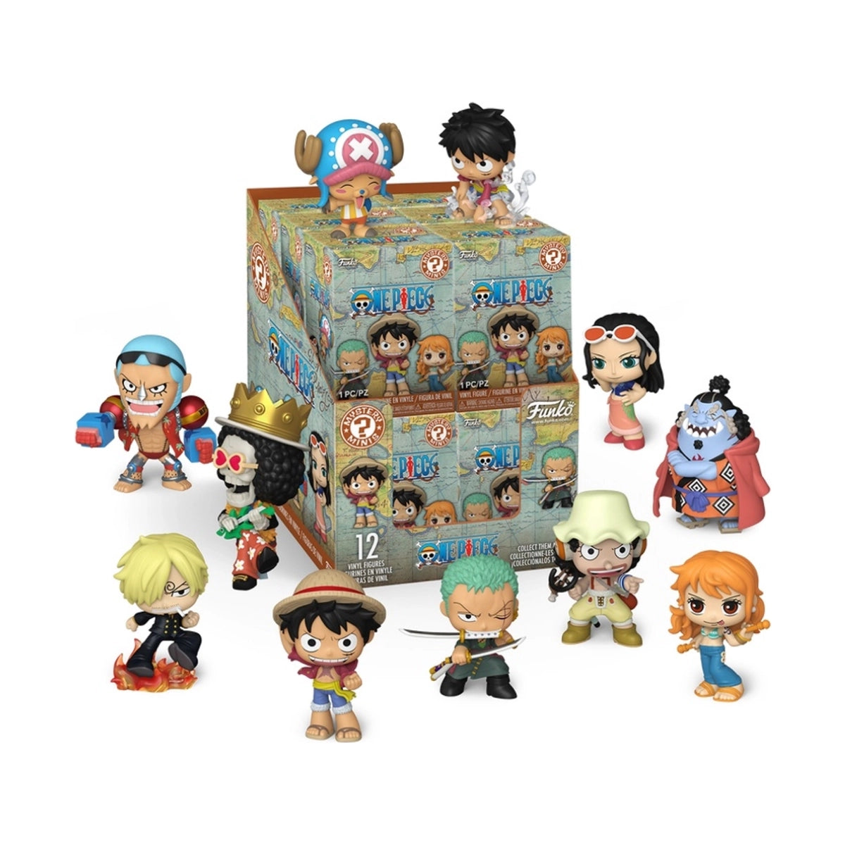 Funko Mystery Minis: One Piece - Mini Glitter Blind Box Figure