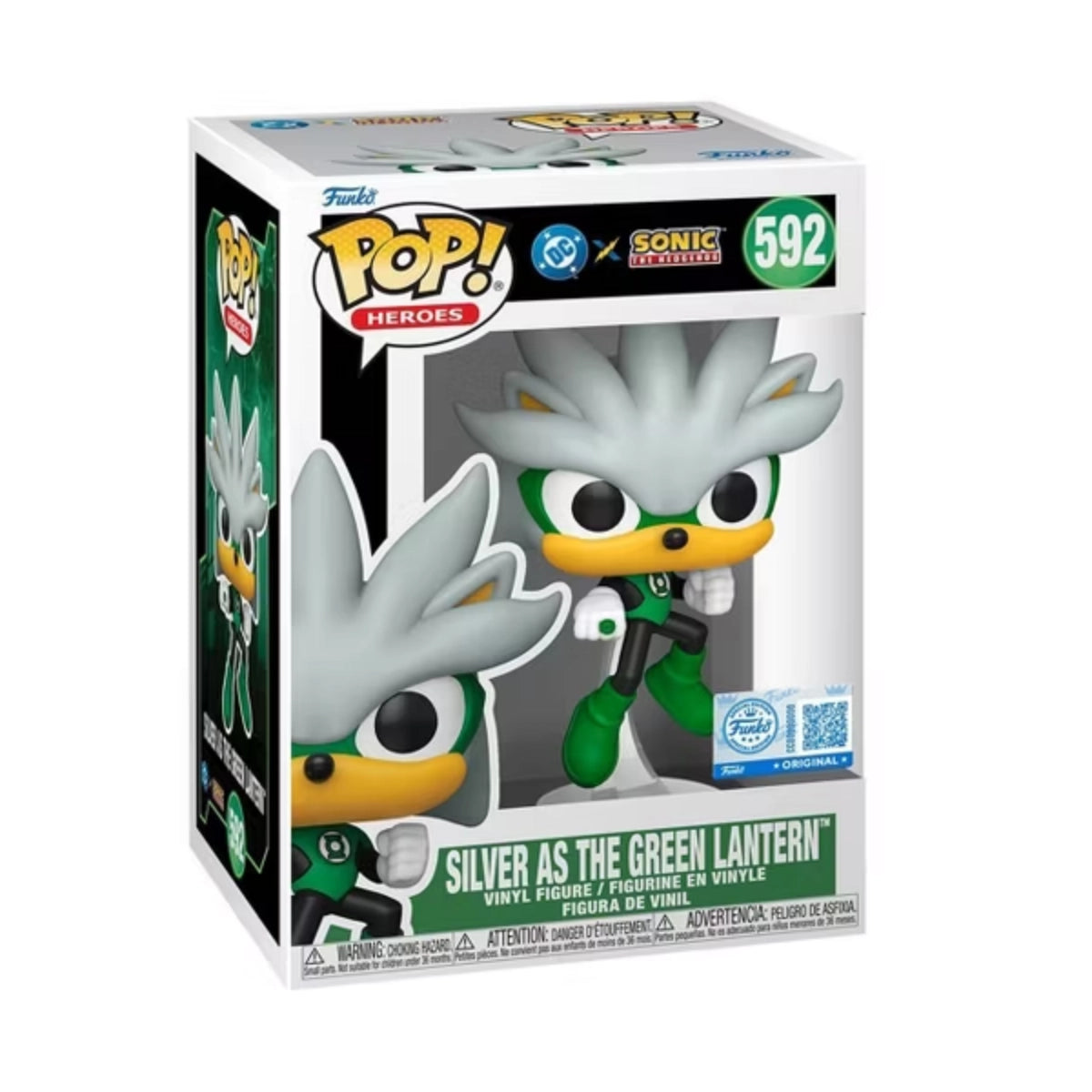 Funko Pop! Heroes: DC Justice League - Silver Lantern (Dead Version)