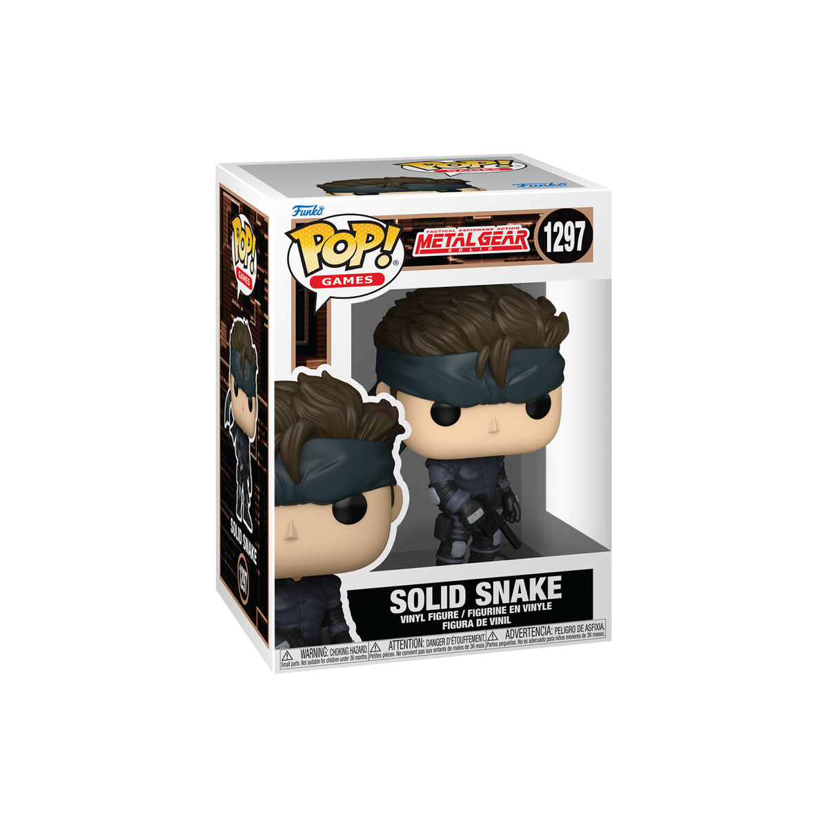 Funko Pop! Games: Metal Gear - Solid Snake