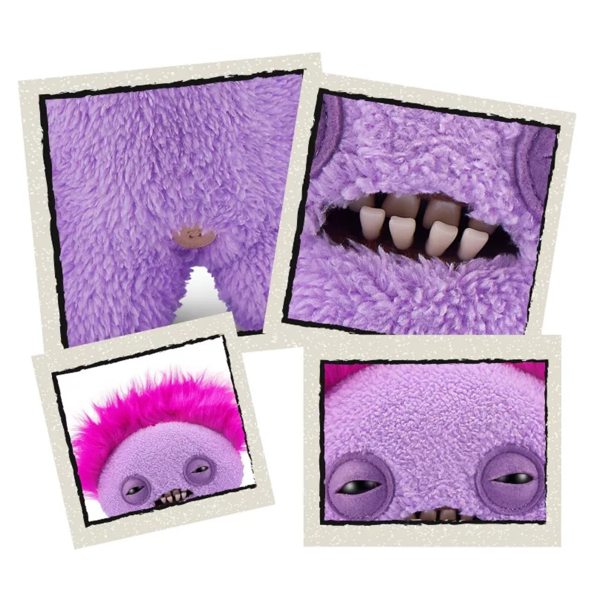 Fugglers Hairy Fuggs 9” Plush Series Assorted Funny Monster Toy