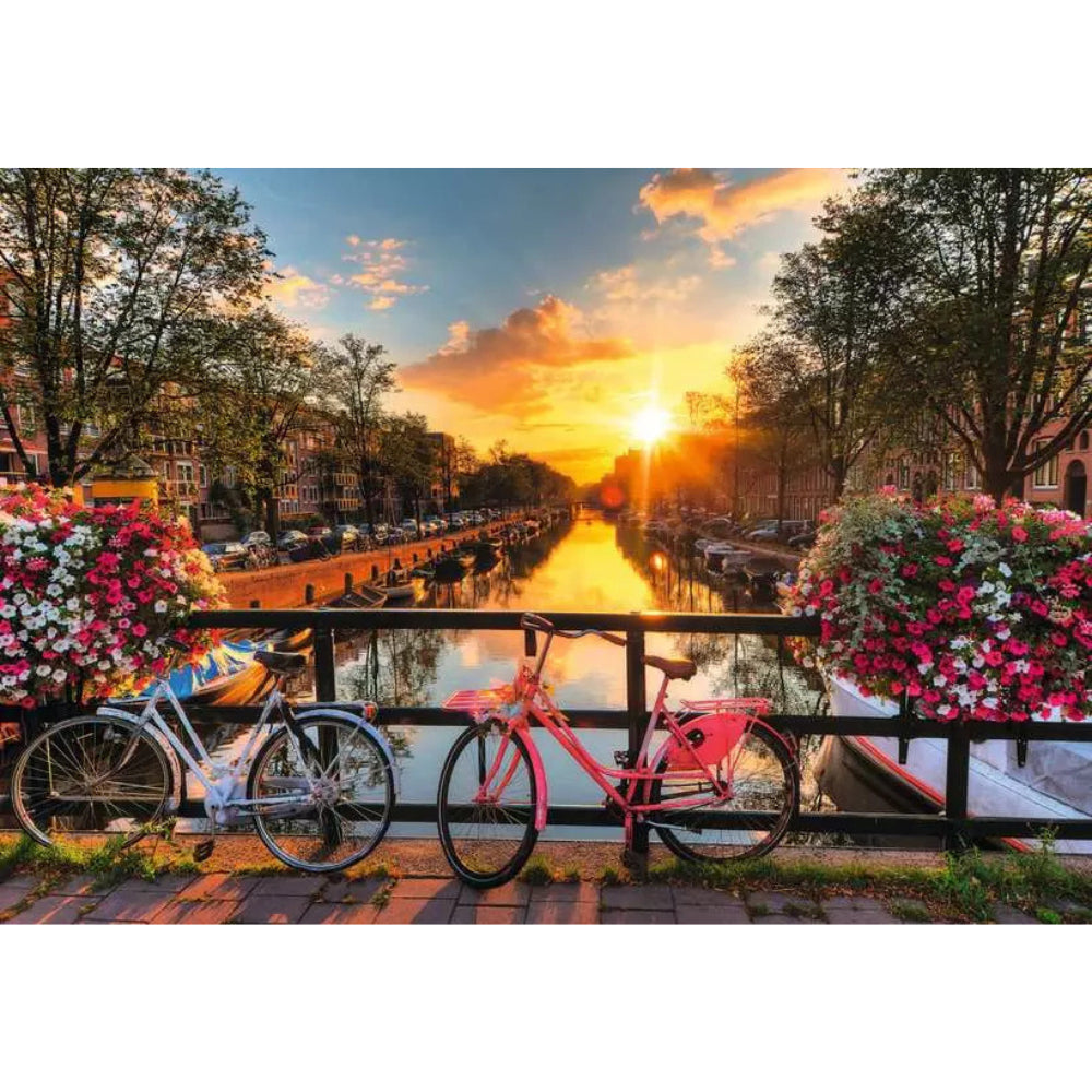 Ravensburger Sunset in Amsterdam Jigsaw Puzzle 200 Pieces