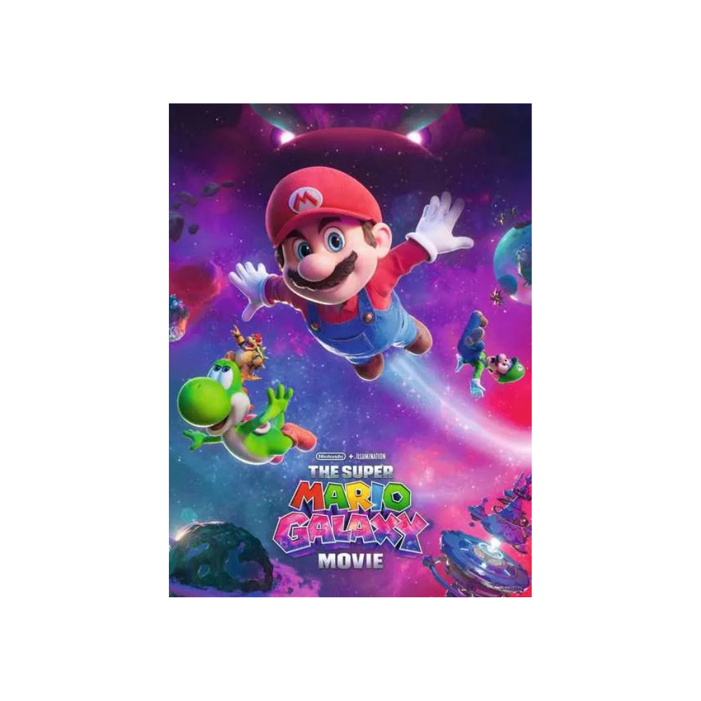 Ravensburger Super Mario Galaxy Movie - New Adventures of Super Mario - 300 XXL pieces
